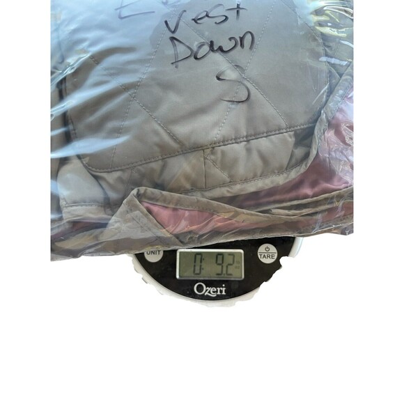 Eddie Bauer Vest Womens Small P Brown Premium Goose Down Puffer Quilted Pockets - Picture 13 of 13